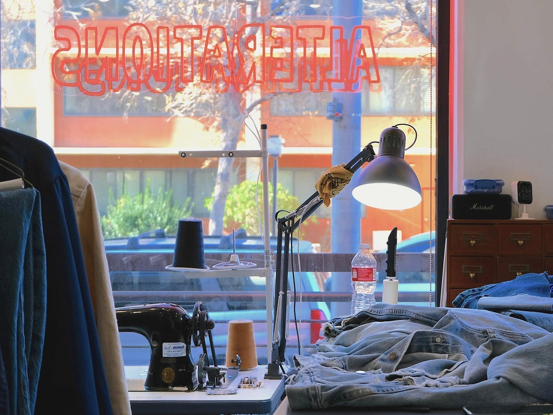 Flatfield Denim Club: Japanese Artisan Denim Repair & Alterations in Denver