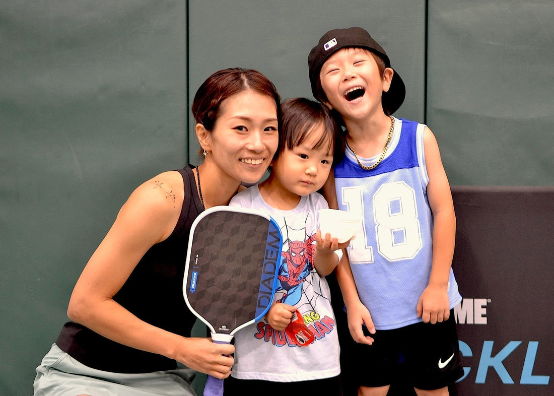 子どもたちに「夢を追う背中」を見せたい！ママがピックルボールを続ける理由