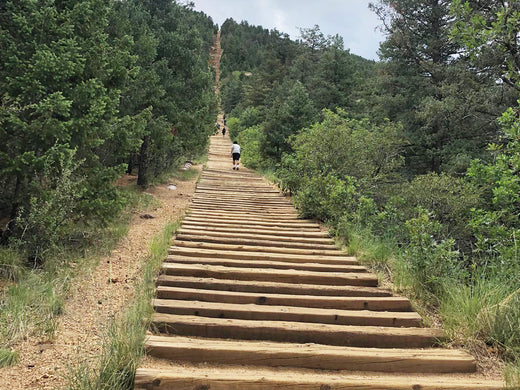 マニトウ　インクラインに挑戦！（Manitou Incline at Manitou Springs）