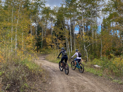 マウンテンバイクも楽に行けるEmerald Mountain via Blackmer Trial